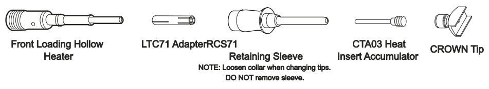 Üreges forrasztó szerszámok és állomások