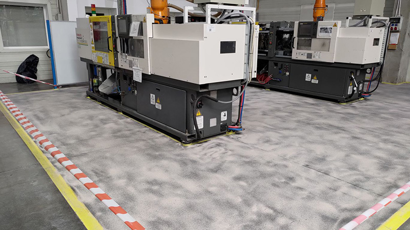 műgyanta padló kivitelezése